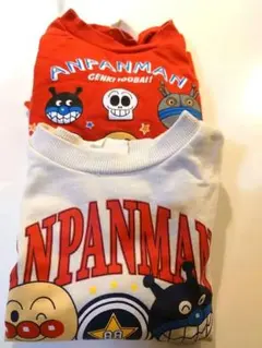 アンパンマン トレーナー 80cm 赤 白