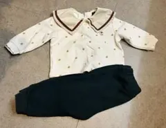 【moimoln】モイモルン 襟付きセットアップ 90サイズ