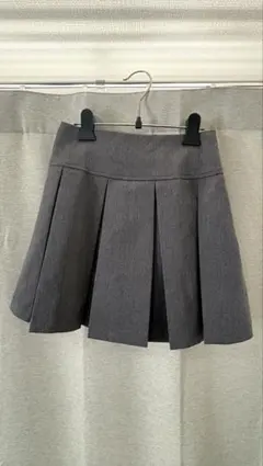Heather ワイドプリーツミニスカート