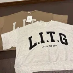 ブランシェス　カレッジロゴ７分袖Tシャツ　120