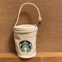 Starbucks ホワイトポーチ