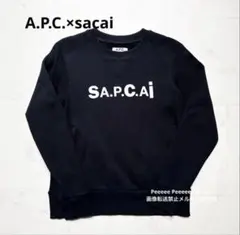 A.P.C. sacai SA.P.C.Ai スウェット黒 メンズXXSのサムネイル
