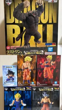 一番くじ　ドラゴンボール　ラストワン.A.C.D.E.F賞　6点セット
