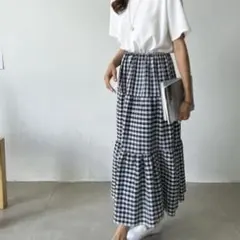 ワイドシルエット ワンピース 総柄 パンツ 韓国 ストリート ゆったり ホワイト