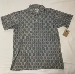 old STUSSY 総柄　シャツ　ヴィンテージ 白タグ　ステューシー　黒タグ