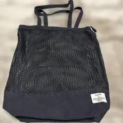 【HAVE A GOOD DAY】メッシュトートバッグ/ブラック