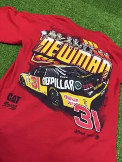 2000s NASCAR 31 レーシングTシャツ レッド