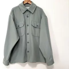 ザショップティーケー　メンズ　ビッグシルエット　シャツ　ジャケット　ミント　M