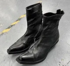 Opium Dark Crest Side-Zip Heel Boots ブーツ - メルカリ