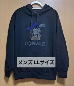 新品 ディズニー ドナルドダック トレーナー LLサイズ キラキラ