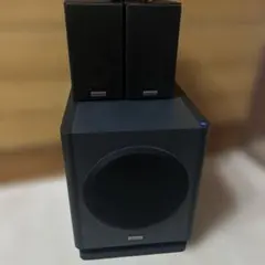 値下げ　希少ONKYO ホームシアター(スピーカー&アンプ&フロントスピーカー) ONKYO 2.1chホームシアター スピーカーシステム フルセット