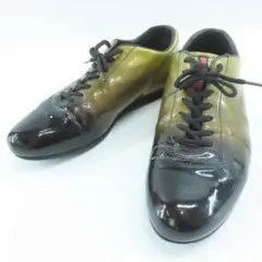 PRADA sports エナメル レザー シューズ グラデーション メンズのサムネイル