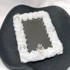 #169 ハンドメイド　硬質　トレカケース　ホイップデコ　推し活　マーブル