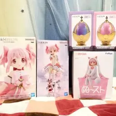 ⭐まどか☆マギカ⭐５点セット⭐鹿目まどか⭐ぬーどるストッパー⭐ソウルジェム⭐ ⭐まどか☆マギカ⭐5点セット⭐鹿目まどか⭐ぬーどるストッパー