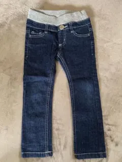MPS ウエストゴム ダークブルーデニムパンツ