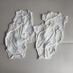 UNIQLO メッシュボディスーツ 半袖・ノースリーブ4点セット