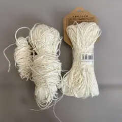 DARUMA SASAWASHI 12番 毛糸 1玉+半端セット