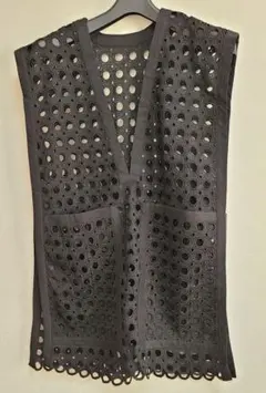 新品タグ付き　ヤマダヤ Aga ブラック ベスト