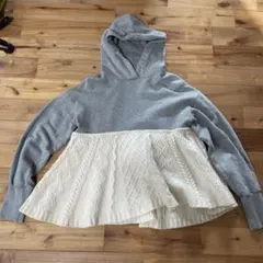 MARECHAL TERRE フード付きパーカー