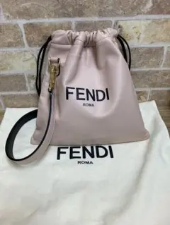 u72【極美品】保存袋付 フェンディ ミニモントレゾール 黒 2way
