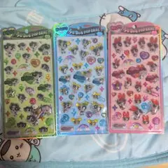 パワーパフガールズ うるちゅるポップシール 3枚セット
