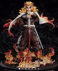 劇場版 無限列車編 煉獄 杏寿郎 1/8スケールフィギュア&DVDセットオマケ付