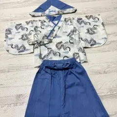 端午の節句　袴　初節句　こどもの日　お祭り　男の子　3点セット　子供服