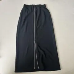 GU ブラック タイトロングスカート S