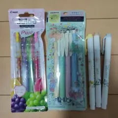 PILOT Juice ZEBRA SARASA NANOマイルドライナーセットのサムネイル