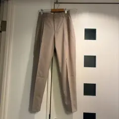 グリーンレーベル　ベージュ スラックス