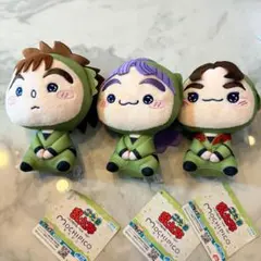 【新品】忍たま乱太郎 もちぴこぬいぐるみ 3点セット