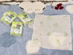 ちいかわ MINISO 海外限定 ハチワレ ポケットティッシュ 3個セット