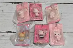 ハローキティ パッケージミニチュアコレクション ガチャ コンプリート 6点セット