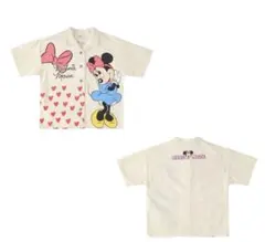 Littc リトシー しまむら ミニーマウス 半袖シャツ 120 ディズニー