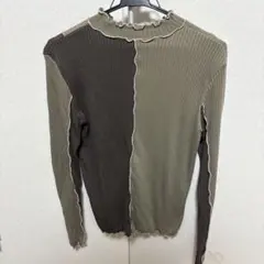 ハイネック長袖トップス