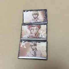 アニメK K SEVEN STORIES 劇場版 缶バッジ スクエア 周防尊
