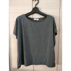 グレー 半袖シャツ