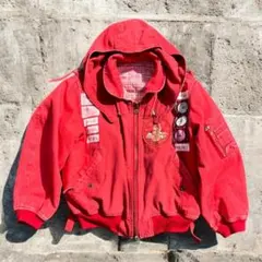 pink house ボンバージャケット　短丈　00s　Y2K　4way