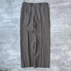 LORDGENT 紳士　スラックス　グレージュ系　毛100% 82サイズ日本製