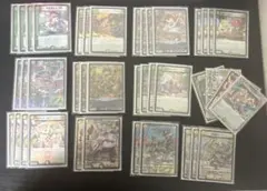 白緑ドリームメイトデッキ 3重スリーブ付き 本格構築 【白緑ドリームメイト】 デッキ＆二重スリーブ 《 料理犬の