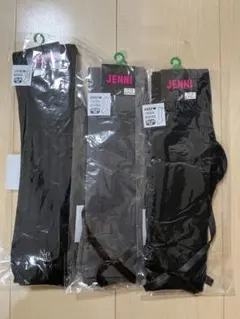 【新品】子供　靴下　JENNI ルーズソックス　ニーハイ3足　22-24cm