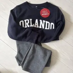 【タグ付き：新品】パジャマ 130 男の子　上下セット　綿混裏起毛