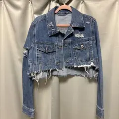 デニムジャケットリメイク品