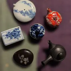 詳細不明　水滴 螺鈿文鎮 香合 詳細不明 水滴 螺鈿文鎮 香合 - メルカリ