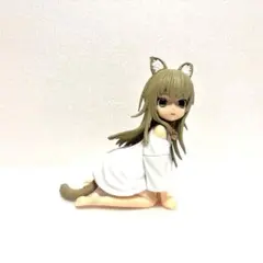 うちのねこが　女の子で　かわいい 「きなこ」　フィギュア高さ約11センチ