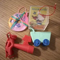 サンリオおまけ　ハローキティ 4点セット　昭和レトロ