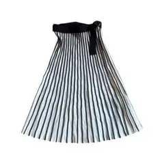 エニシス anySiS プリーツスカート ベルトデザイン サイズ2 M相当