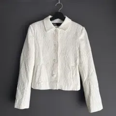 ZARA ホワイト ジャケット XS