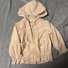 souris フード付きピンクジャケット 90