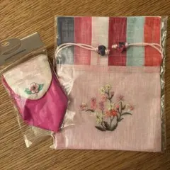 【新品未使用】韓国巾着2個セット